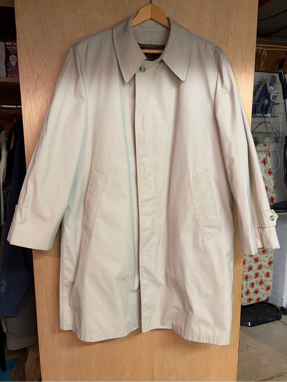 Vintage London Fog Main Coats “fur” lined Size 40